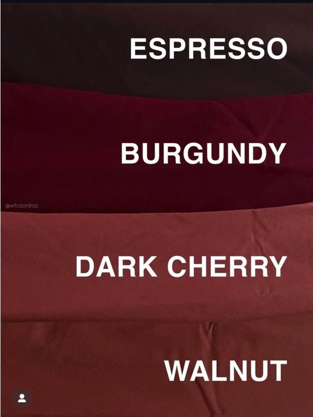 Figs Set dark cherry - Picture 4 of 5